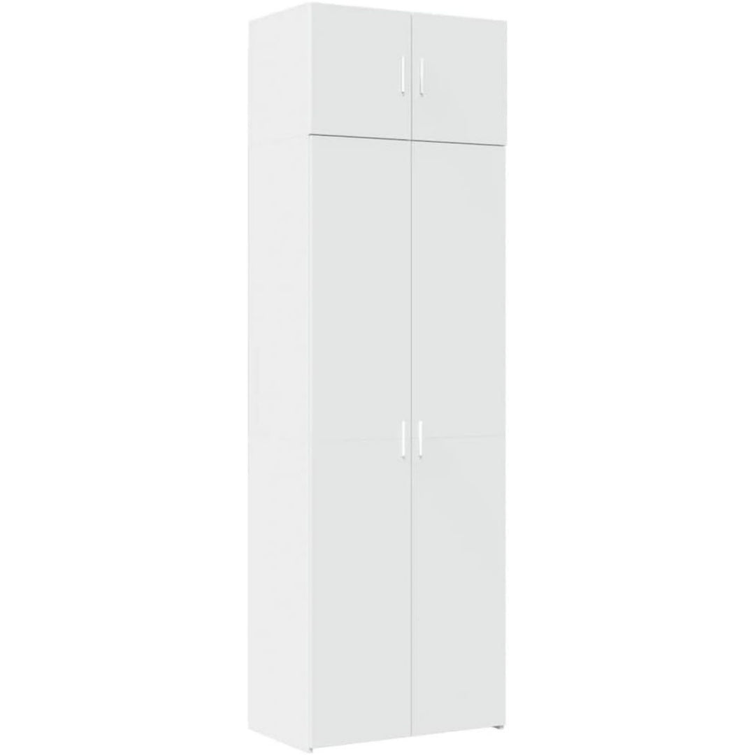 Discret entree, console sur pied gris clair en bois