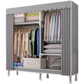 Armoire en acier teinte gris