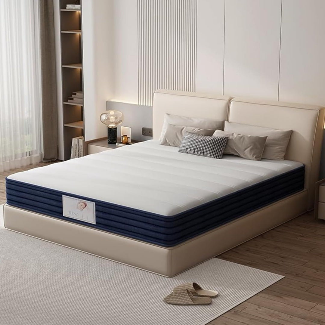 Matelas confort gris clair 190 x 90 x 22 cm