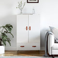 Buffet gris clair en metal