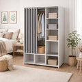 Armoire en bois Grise pratique
