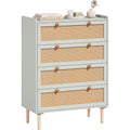 Commode pour dressing beige boheme