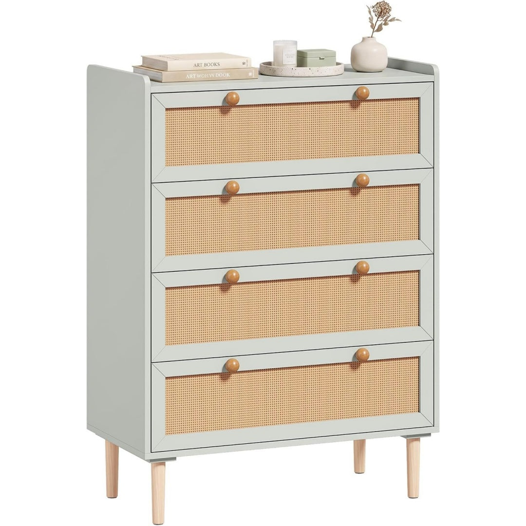 Commode pour dressing beige boheme