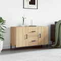 Buffet gris clair 100 x 36 x 60 cm
