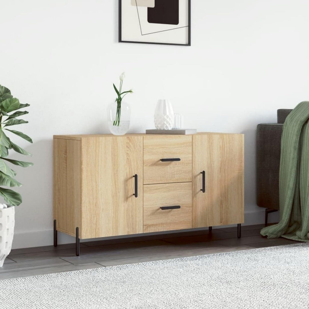 Buffet gris clair 100 x 36 x 60 cm