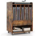 Meuble marron pratique et elegant 52 x 35.5 x 73 cm