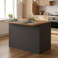 Meuble de rangement marron 125 x 90 x 90 cm