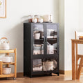 Joli meuble de rangement gris clair