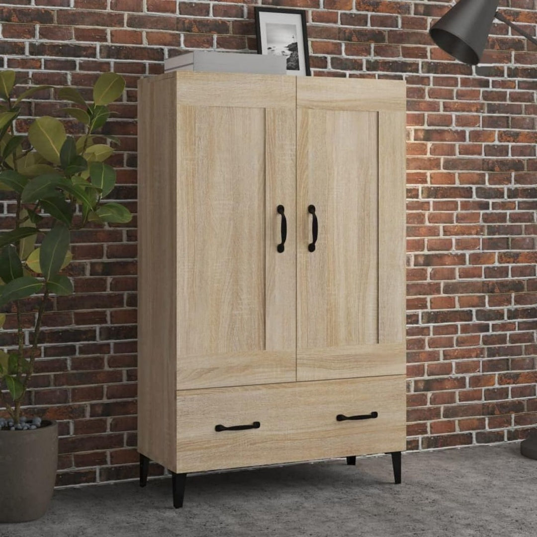 Buffet 70 x 31 x 115 cm avec une fixation murale invisible